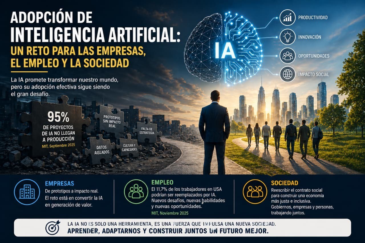 Adopción de inteligencia artificial en empresas y su impacto en productividad, innovación y oportunidades